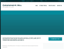 Tablet Screenshot of cbell-law.com